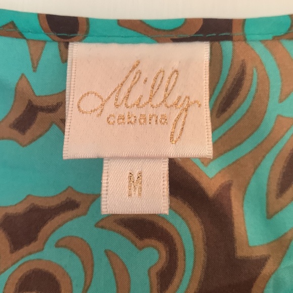 Silk Resort Milly Cabana Dress - Picture 2 of 3